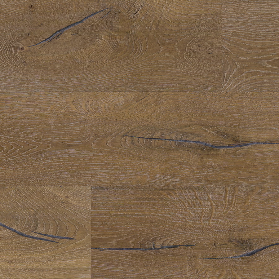14x190mm Engineered River Cracked Oak - Smokey Mountain