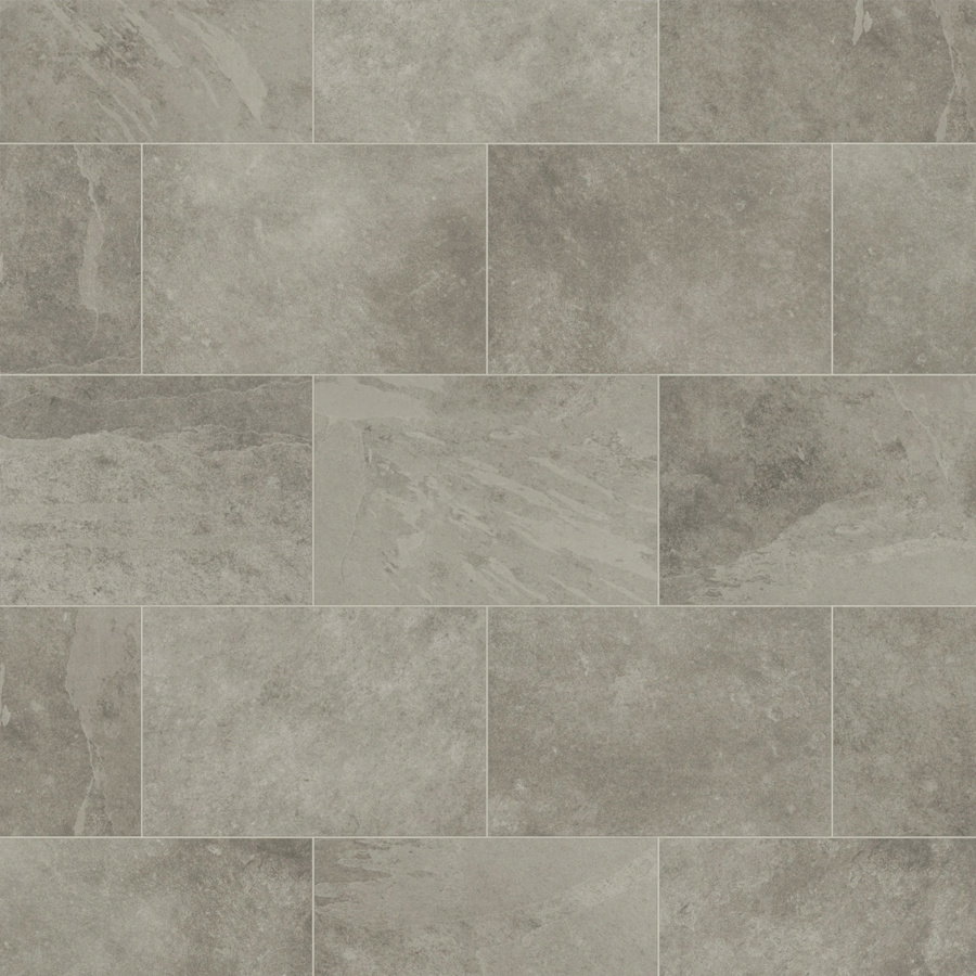 Knight Tile Rigid Core - Grey Riven Slate SCB-ST16-18