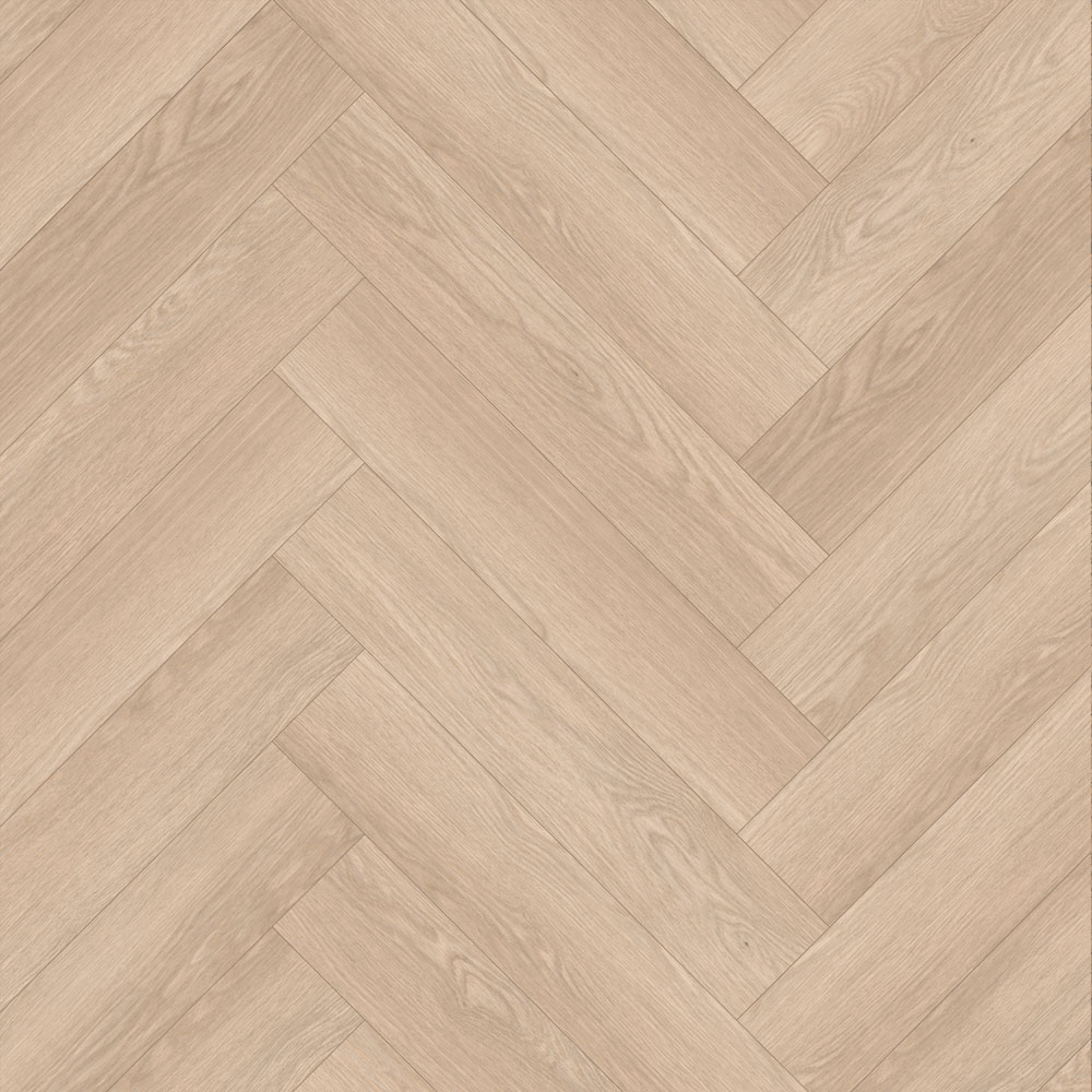 NatureSense Herringbone - Light Baronia Oak EL2132