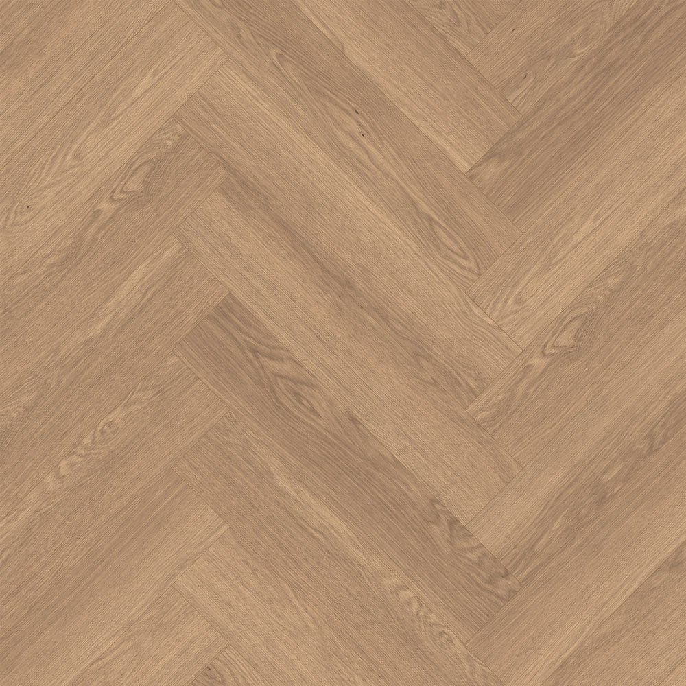 NatureSense Herringbone - Brown Baronia Oak EL2134